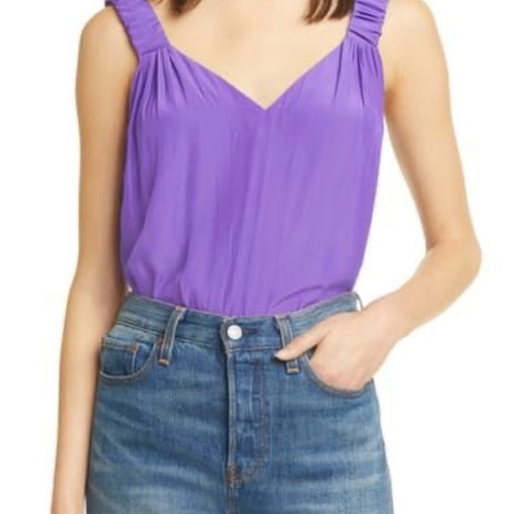 Smythe Elastic Smythe cami in navy - Picture 4 of 7